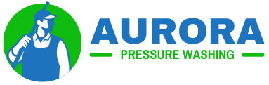 aurora pressure washing logo